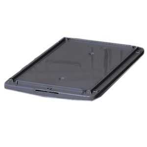 Eurobox Lid (Pack of 3) - WxD: 400X300X27mm Plastic Ral 7016 _SKU-12204064