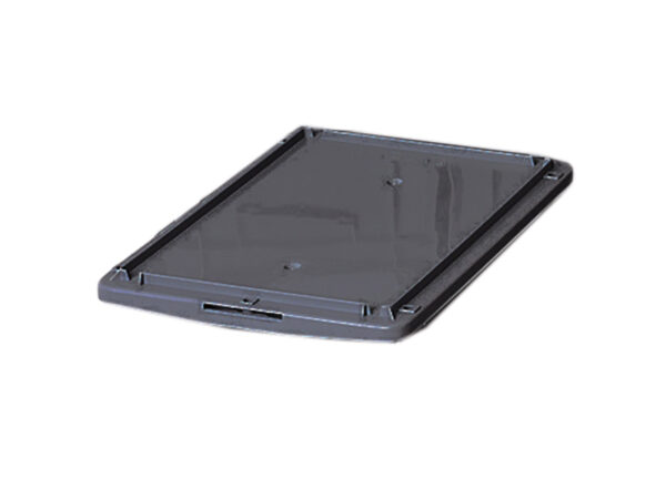 Eurobox Lid (Pack of 3) - WxD: 400X300X27mm Plastic Ral 7016 _SKU-12204064