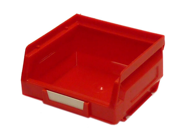 Parts Storage Bins - Plastic Bin Kit 2001 (Pack of 24). WxDxH: 103X90X55mm Red _SKU-13031018