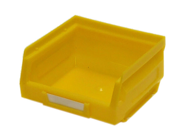 Plastic Parts Bins - Plastic Bin Kit 2001 (Pack of 24). WxDxH: 103X90X55mm Yellow _SKU-13031019