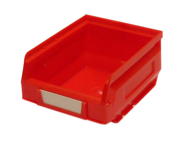 Plastic Spare Parts Bins Red - Plastic Bin Kit 2001-B (Pack of 24). WxDxH: 103X120X62mm Red _SKU-13031132
