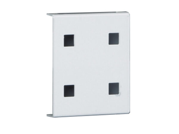 Perfo Adapter for Louvred Panel - WxDxH: 65X15X77mm Ral 7035 _SKU-14005025.16
