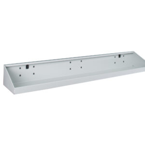 Perfo Shelf . WxDxH: 900X250X105/30mm Ral 7035 _SKU-14014007.16