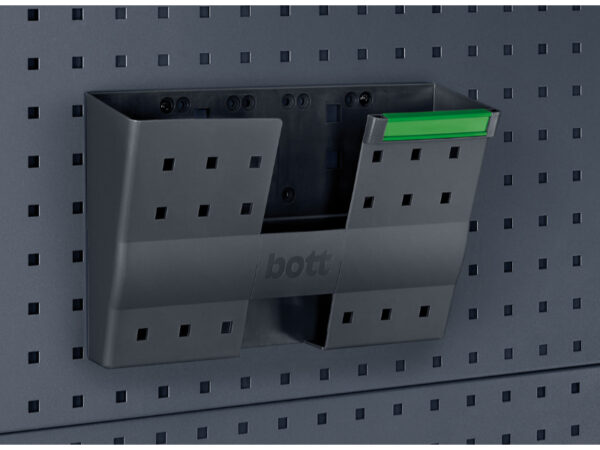 Bott Document Holder A4 Landscape (Pack of 5). WxDxH: 340X100X213mm Plastic Ral 7016 _SKU-14014029.19