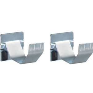 Pipe Holder for Tool Pegboard - WxDxH: 100X104X90mm Zinc Plated _SKU-14015044