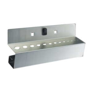 Perfo Allen Key / Drill Holder - Dia 2-15mm with 13 Locations. WxDxH: 225X50X85mm Zinc Plated _SKU-14020036