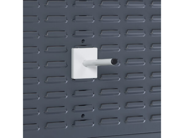 Perfo Spigot for Louvred Panels - Dia 16. WxDxH: 68X170X77mm. Ral 7035 _SKU-14022024.16