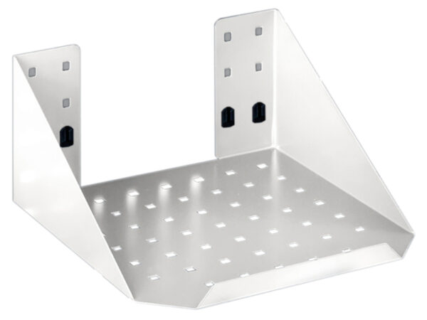 Perfo Rubbish Bag Holder Lower - Perfo Rubbish Bag Holder Lower . WxDxH: 310X310X150mm Ral 7035 _SKU-14022037.16V