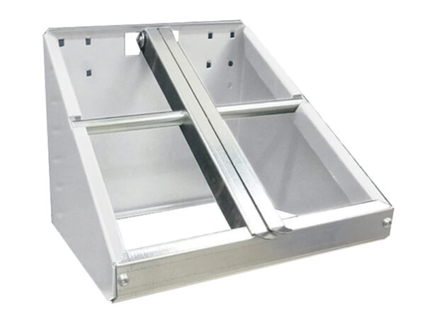 Perfo Sand Paper Roll Holder with Tear-off Plate. WxDxH: 315X295X250mm Ral 7035 _SKU-14022040.16V