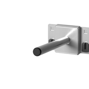 Perfo Spigot for Perfo Panels - L 150mm. WxDxH: 95X170X60mm Ral 7035 _SKU-14022049.16