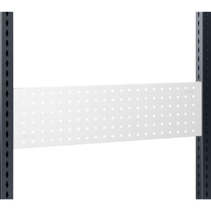 Perfo Rear Frame Panel for System Width 450mm. - WxDxH: 398X36X240mm Ral 7035 _SKU-14025340.16