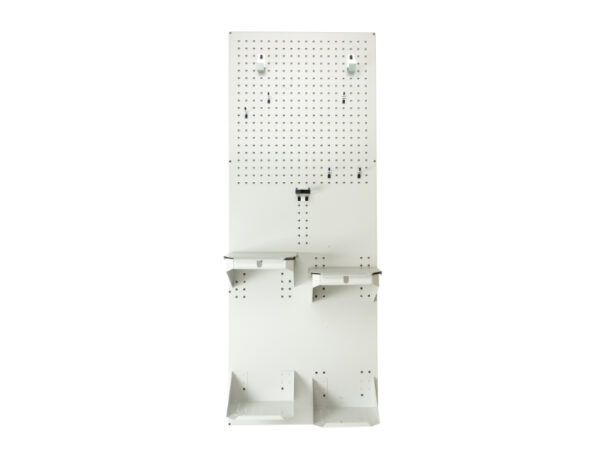 Cleaning Station with Hooks - Cleaning Station Panel with Bins And Hooks. Wxh: 750X1981mm Ral 7035 _SKU-14030197 - Image 2