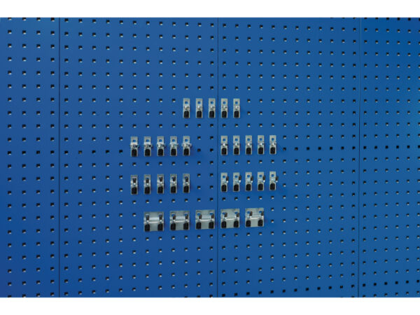 Tool Pegboard - Perfo Hook Kit 30 Piece. WxDxH: 380X140X140mm Zinc Plated _SKU-14031413