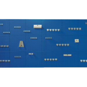 Pegboard Tool Organisation - Perfo Panel And Hook Kit with 6X 1. 5M Panels And 80 Piece Hook Kit. WxDxH: 1500X200X3000mm In 4 Colours _SKU-14031425.11