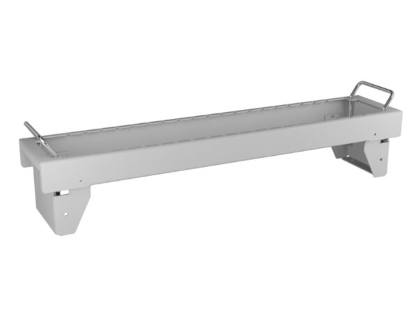 Empty CNC Tool Carrier - WxDxH: 590X125X110mm Ral 7035 _SKU-15001007.16V