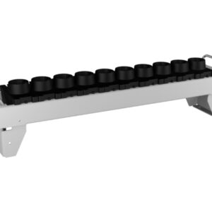 Bott CNC Tool Carrier - CNC Tool Carrier ISO 30/BT30/SK30/Morse 3 (10 Location). WxDxH: 590X125X110mm Ral 7035 _SKU-15001012.16