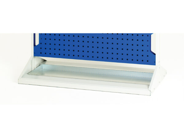 Perfo / Louvre Rack Base Tray for Panel Rack Or Panel Trolley - WxD: 1000X550mm Galvanised Steel _SKU-16917030.51V