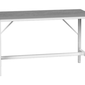 Electric Work Table Top - Verso Adj. Height Framework Bench with Esd Worktop. WxDxH: 1500X600X780-930mm Ral 7035 _SKU-16921520.16