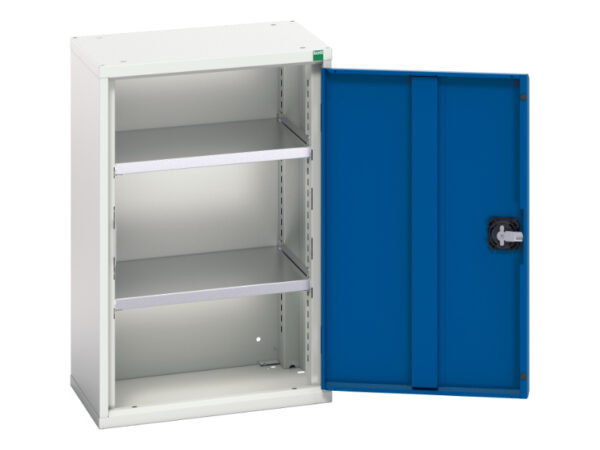 Bott Wall Cupboard - Verso Wall Cupboard with 2 Shelves. WxDxH: 525X350X800mm Ral 7035/5010 _SKU-16926008.11