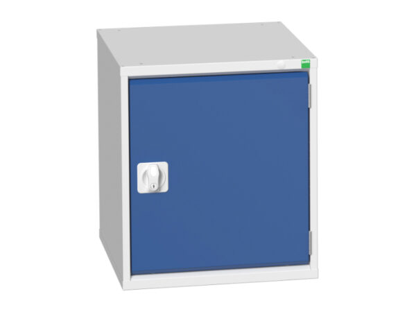 Industrial Shelf Cupboard - Verso Shelf Cupboard with 1 Shelf. WxDxH: 525X550X600mm Ral 7035/5010 _SKU-16926032.11