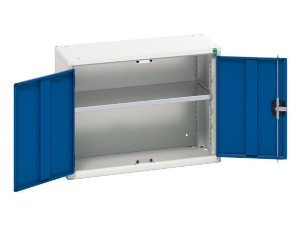 Bott Verso Wall Shelf Cupboard with 1 Shelf - WxDxH: 800X350X600mm Ral 7035/5010 _SKU-16926102.11