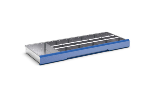 Verso Adjustable Metal Divider Kit 16 Compartment for Cabinet - WxDxH: 1300X550X175mm Galvanised Steel _SKU-16926863.51