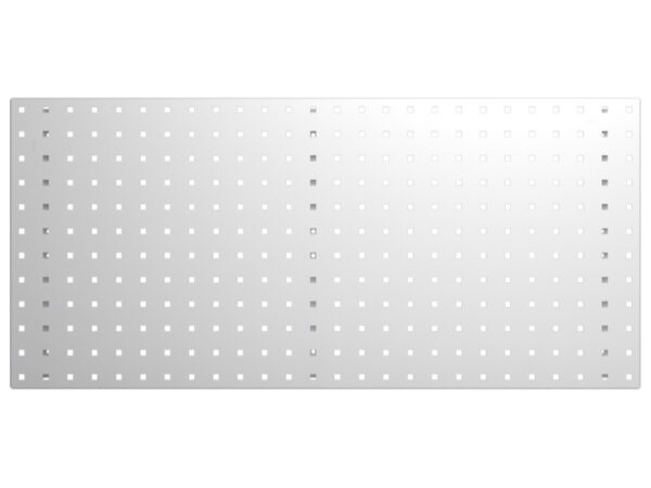 Verso Cupboard Backpanel Kit Perfo - for 800mm Wide Cupboard. Wxh: 770X457mm Ral 7035 _SKU-16926938.16