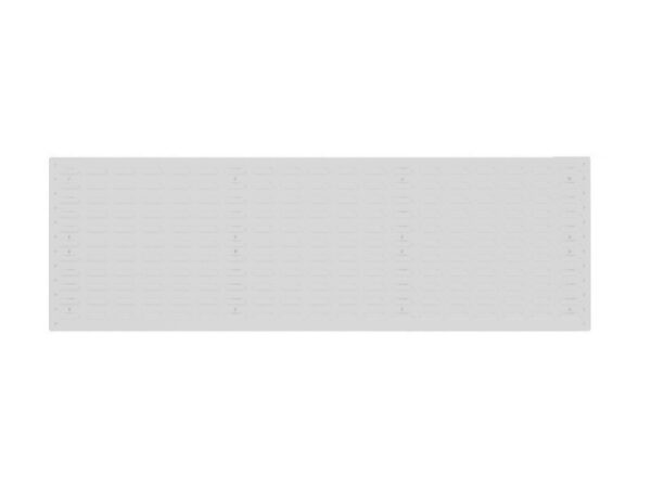 Louvre Panel for Cupboard - Kit Louvre for 1300mm Wide Cupboard. Wxh: 1270X457mm Ral 7035 _SKU-16926943.16