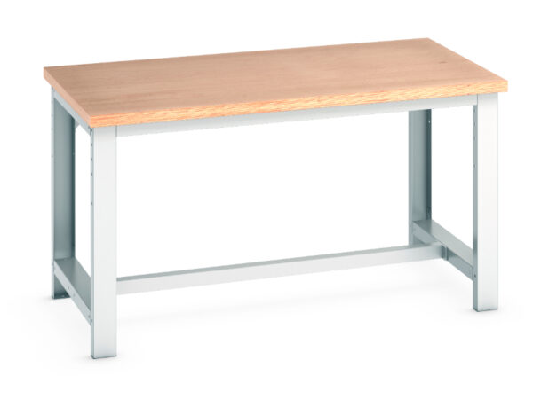 Workshop Metal Bench - Cubio Framework Bench (Mpx) . WxDxH: 1500X900X840mm Ral 7035 _SKU-41004001.16V