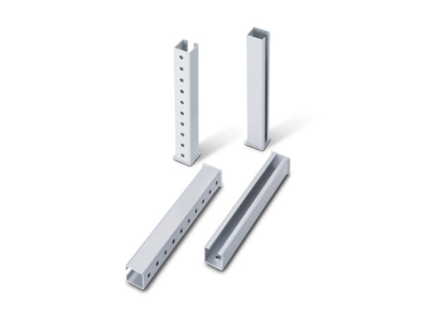 Bott Cubio Height Adjustment Kit - Kwb Storage Benches. WxDxH: 40X40X900-1000mm Ral 7035 _SKU-41010004.16V