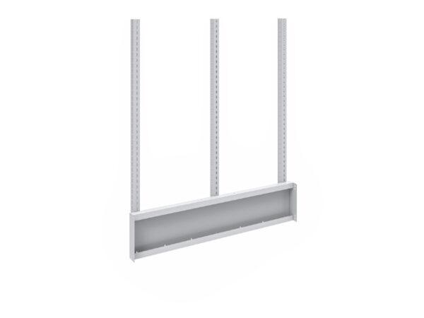 Rear Frame Uprights 3 Pack for Cubio Storage Bench (1. 5M). WxDxH: 1400X111X1720mm Ral 7035 _SKU-41010156.16