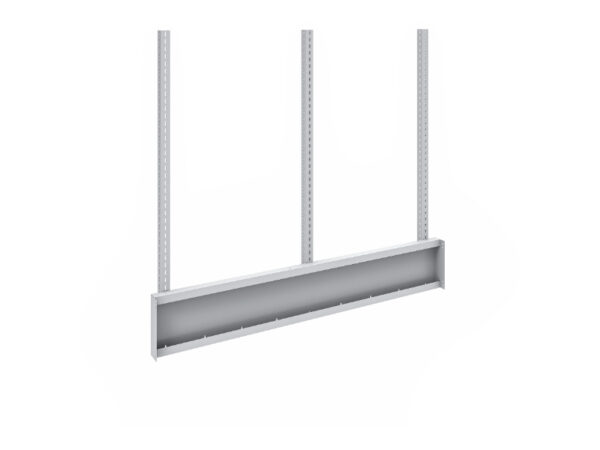 Rear Frame Uprights 3 Pack for Cubio Storage Bench (2. 0M). WxDxH: 1900X111X1720mm Ral 7035 _SKU-41010157.16