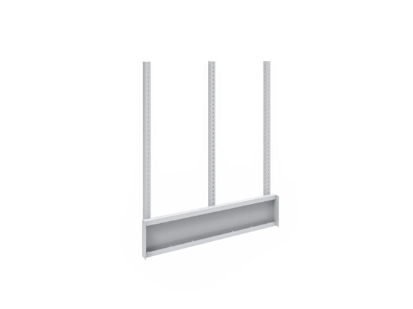 Rear Frame Uprights 3 Pack for Verso Framework Bench (1. 5M). WxDxH: 1466X154X1720mm Ral 7035 _SKU-41010160.16