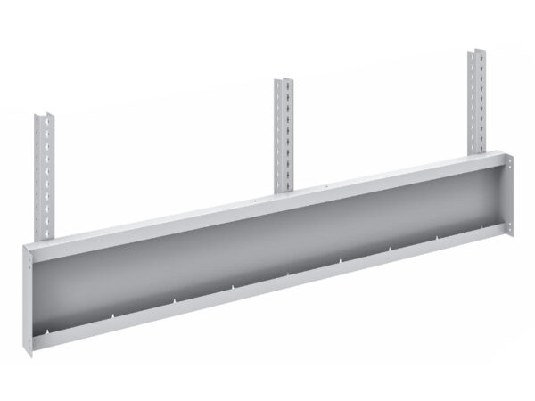 Rear Frame Short Uprights 3 Pack for Cubio Storage Bench (2. 0M). WxDxH: 1900X154X1040mm Ral 7035 _SKU-41010241.16