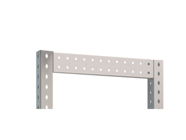 Rear Frame Top Brace for System Width 450, Instead of Light. WxDxH: 398X48X80mm Ral 7035 _SKU-41011132.16