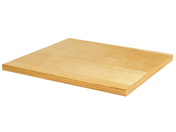 Cubio Worktop Multiplex. WxDxH: 650X750X40mm Brown - Natural Wood _SKU-41201009. 08V