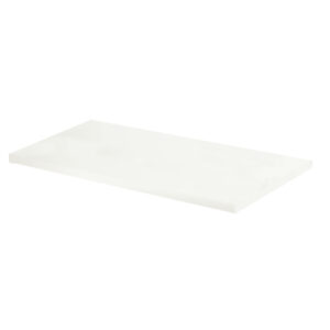 Cubio Bench Bottom Shelf - 1500X750 Models. WxDxH: 1300X650X50mm Ral 7035 _SKU-41201049.16V