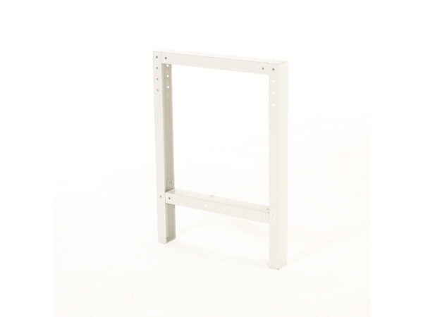Bott Cubio Corner Bracket - Bench Endframe. WxDxH: 80X650X900mm Ral 7035 _SKU-41401002.16V
