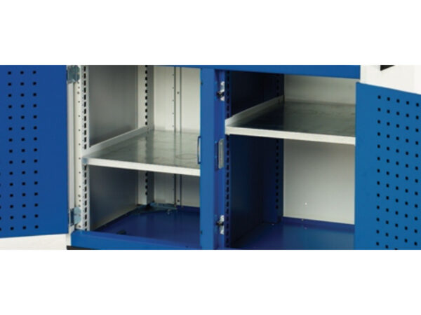 Cubio Shelf Kit for 400 X 525mm Cupboard - WxDxH: 320X468X25mm Galvanised Steel _SKU-42101003.51V