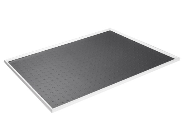 Cubio Top Tray with Inlaid Mat for 800 X 650mm Cabinet / Cupboard. WxDxH: 800X650X15mm Ral 7035 _SKU-42102012.16V