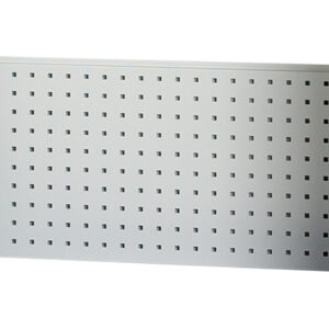 Perfo Back Panel 1M Wide - Cubio Backpanel Perfo, for 1050mm Wide Cupboard. Wxh: 830X450mm Ral 7035 _SKU-43005006.16V