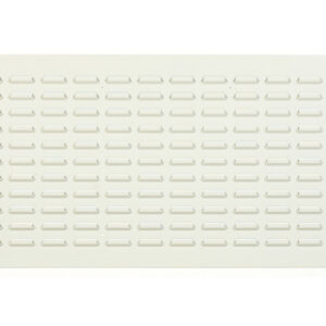 Cubio Cupboard Backpanel Louvre - for 800mm Wide Cupboard. Wxh: 580X350mm Ral 7035 _SKU-43005010.16V