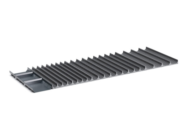 Cubio Trough Block Divider Kit 55 Compartment for Cabinet - WxDxH: 1300X525X28mm Plastic Ral 7011 _SKU-43020016