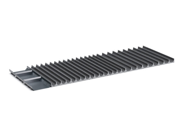 Cubio Trough Block Divider Kit 59 Compartment for Cabinet - WxDxH: 1300X525X28mm Plastic Ral 7011 _SKU-43020018