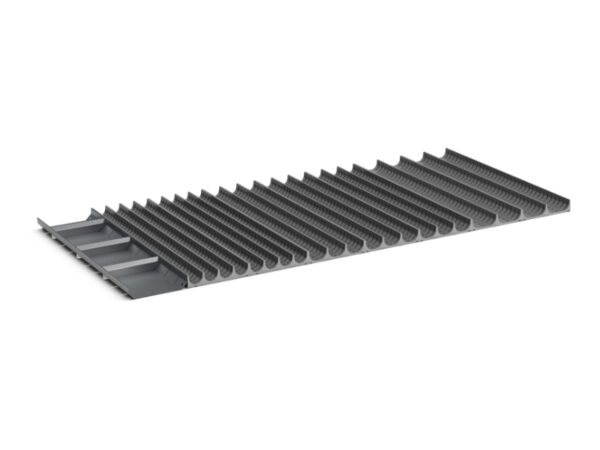Cubio Trough Block Divider Kit 84 Compartment for Cabinet - WxDxH: 1300X650X28mm Plastic Ral 7011 _SKU-43020031