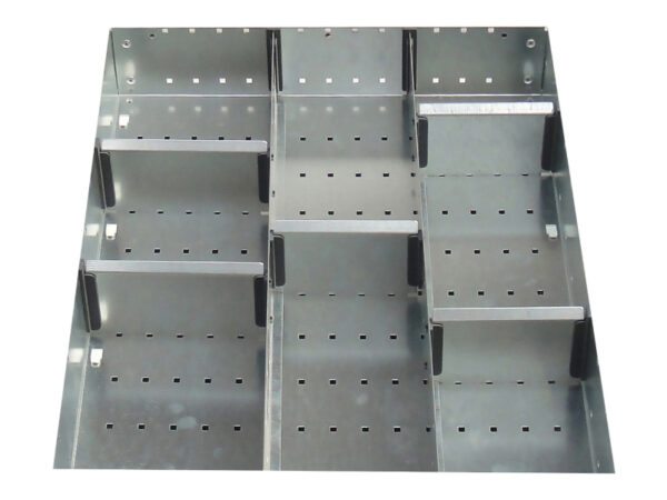 Cubio Adjustable Divider Kit 8 Compartment for Cabinet - WxDxH: 525X650X150mm Galvanised Steel _SKU-43020633.51