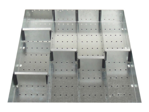 Cubio Adjustable Divider Kit 9 Compartment for Cabinet - WxDxH: 650X525X75mm Galvanised Steel _SKU-43020635.51