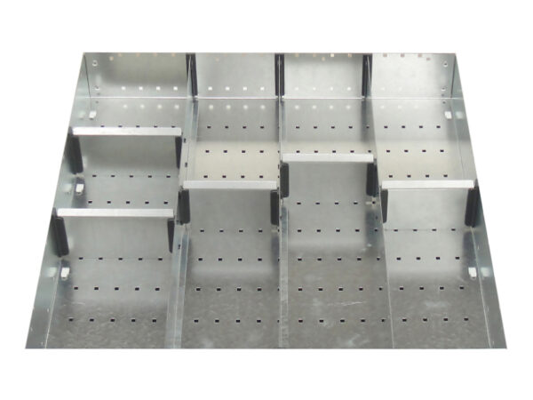 Bott Workshop Organizer Drawer - Cubio Adjustable Divider Kit 9 Compartment for Cabinet - WxDxH: 650X650X75mm Galvanised Steel _SKU-43020641.51
