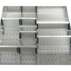 Cubio Adjustable Divider Kit 10 Compartment for Cabinet - WxDxH: 650X750X75mm Galvanised Steel _SKU-43020646.51
