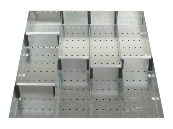 Cubio Adjustable Divider Kit 9 Compartment for Cabinet - WxDxH: 650X750X75mm Galvanised Steel _SKU-43020647.51